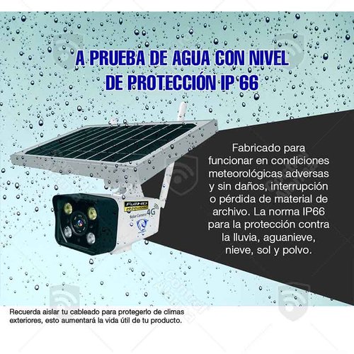 Camara Ip Solar 4g Full Hd Vigilancia Exteriores Seguridad