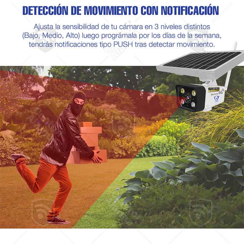 Camara Ip Solar 4g Full Hd Vigilancia Exteriores Seguridad