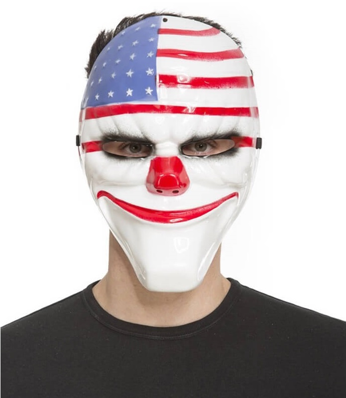 Mascaras Halloween Pay Day, Importadas, La Purga