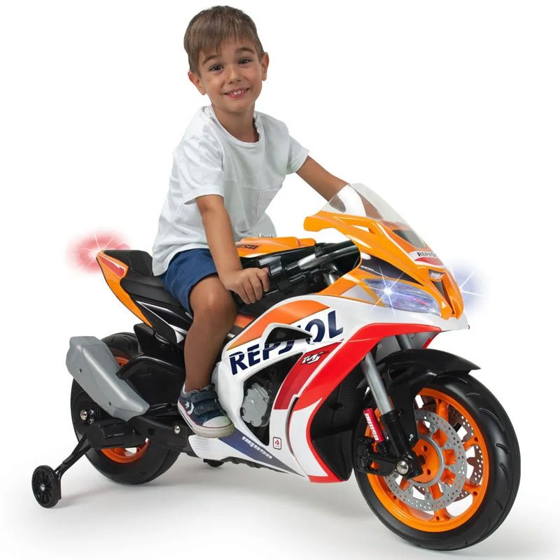 Moto Electrica Montable Infantil Honda Repsol 12v Injusa