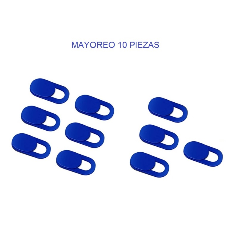 Cubre Webcam 10 pack Cubierta Anti Espía Camara Con Tapa