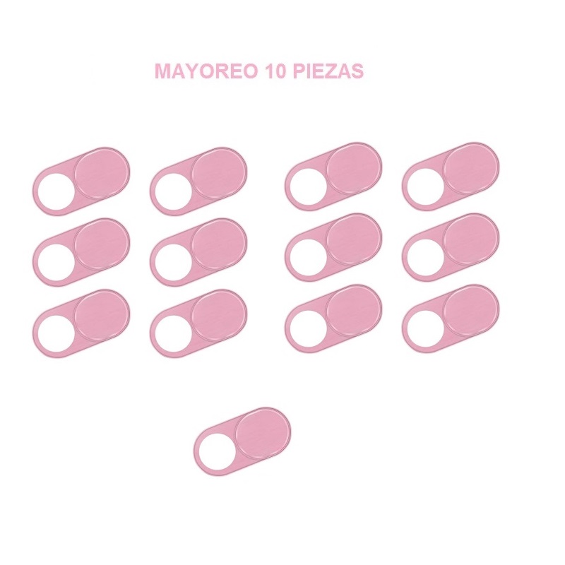 Cubre Webcam 10 pack Cubierta Anti Espía Camara Con Tapa