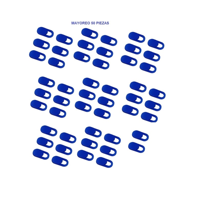 Cubre Webcam 50 pack Cubierta Anti Espia Camara Con Tapa