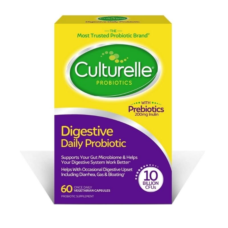 Capsulas Digestivas con Probioticos 200mg 60ct Culturelle