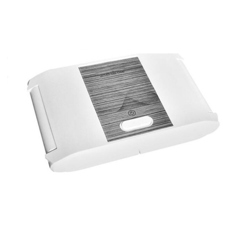 Mini Lámpara de Uñas UV LED 36W, LBP, Esmalte Gel, Plegable, Portátil, Recargable, 13cm (5in) -Blanco