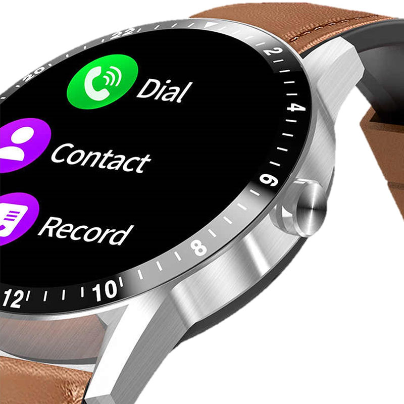 Smartwatch Reloj Inteligente Full touch Md DT78 Plus Extensible Piel Ecologicaa