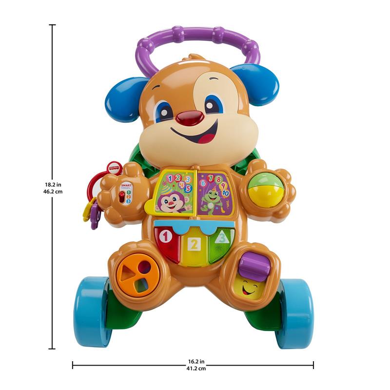 Caminadora Y Andadera De Bebe Fisher Price Hermanito Puppy