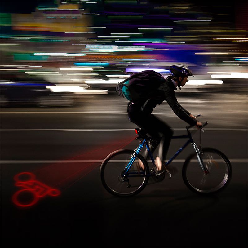 Luz Trasera para Bicicleta Inteligente Automática Redlemon