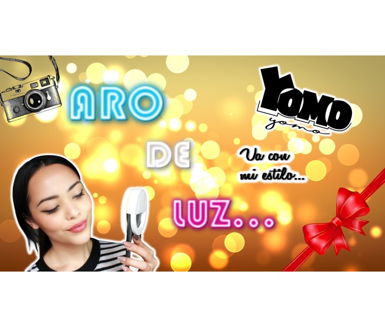Aro Luz Led Recargable Selfie Flash Android Ios Clip 3 Niveles de luz