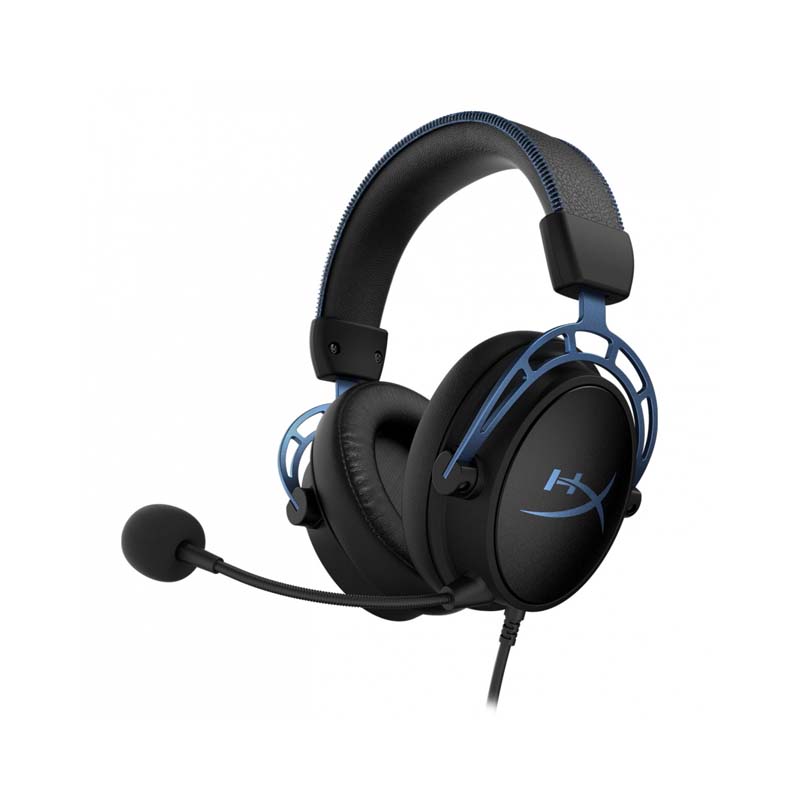 DIADEMA KINGSTON HX CLOUD ALPHA S 7.1 NEGRO/AZUL C/MIC 3.5MM HX-HSCAS-BL/WW