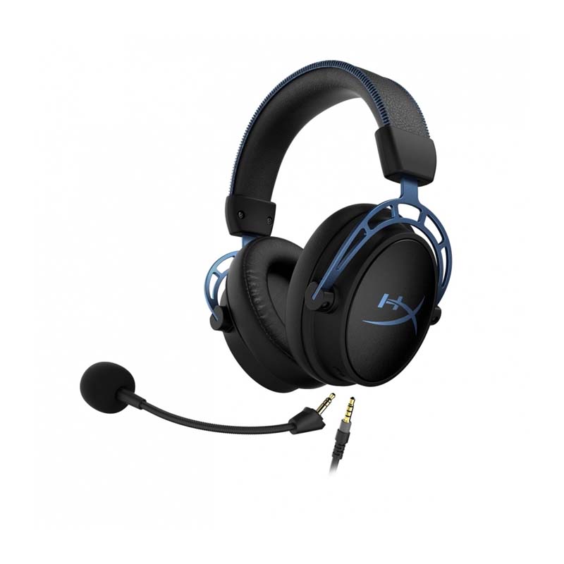 DIADEMA KINGSTON HX CLOUD ALPHA S 7.1 NEGRO/AZUL C/MIC 3.5MM HX-HSCAS-BL/WW