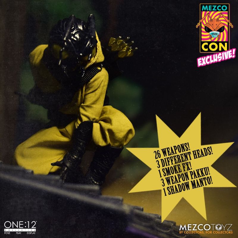 Mezco One:12 Collective Gomez - The Clan of The Golden Dragon Edition 2020 Con Exclusive