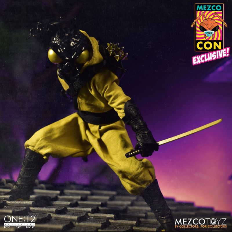 Mezco One:12 Collective Gomez - The Clan of The Golden Dragon Edition 2020 Con Exclusive