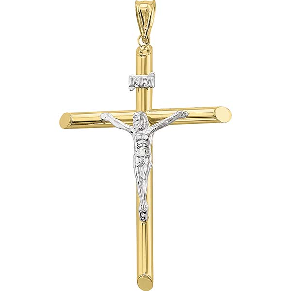 Dije de Cristo gigante 10 kilates.