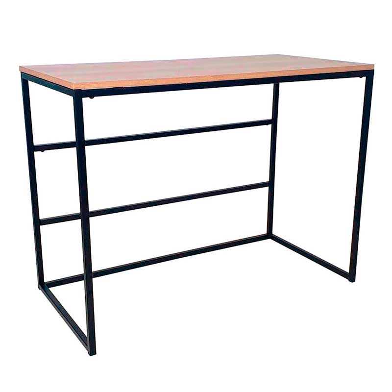 Escritorio Tubular Recto Cole Roble