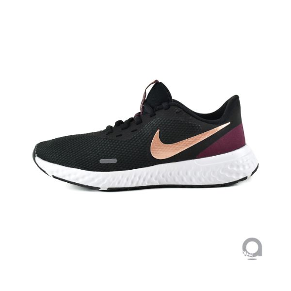 Tenis Nike Revolution 5 Negro/oro Bq3207 003