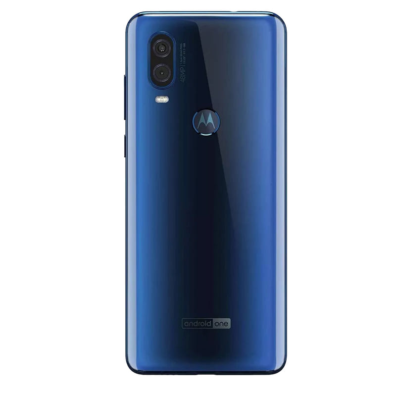 Celular Motorola One Vision 128 GB Azul zafiro 4 GB RAM + Jersey chivas local