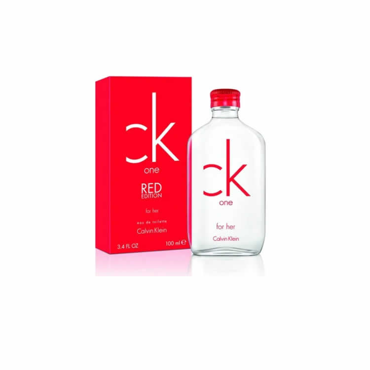 Perfume  Calvin Klein CK ONE RED Eau de Toilette 100 Ml Para Dama