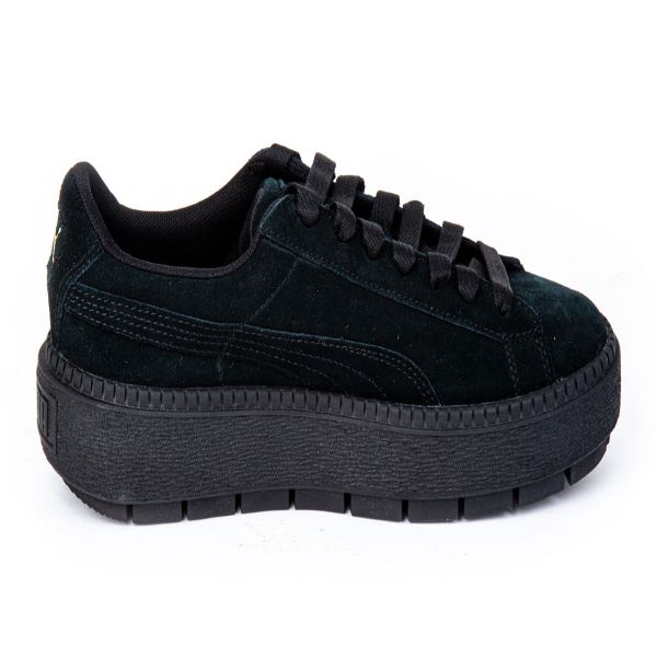 Puma basket platform negras best sale