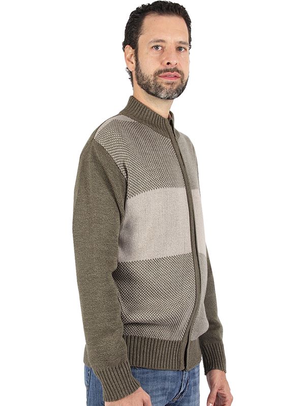 Suéter Casual, Color Café, Mariscal Moda Hombre.