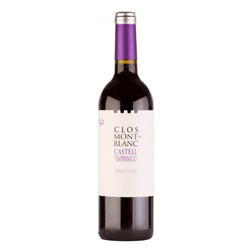 Vino Tinto Clos MontBlanc Castell