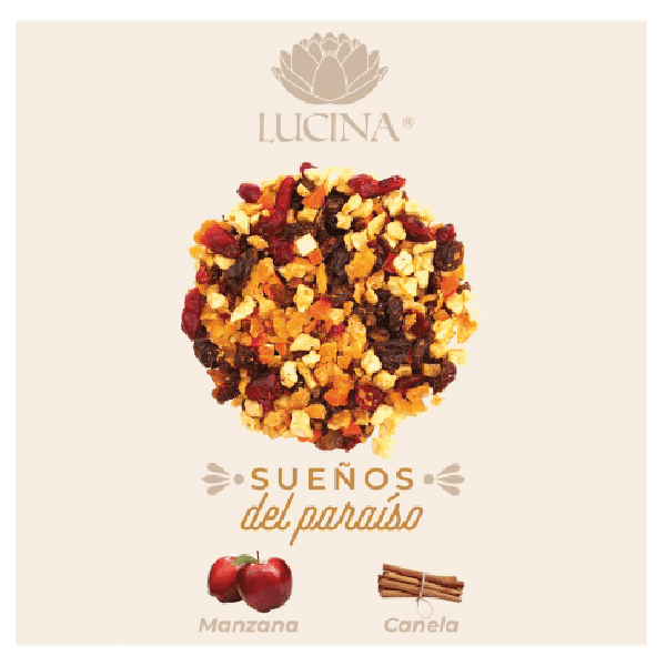 SUEÑOS DEL PARAISO  TISANA FRUTAL 500GR LUCINA 