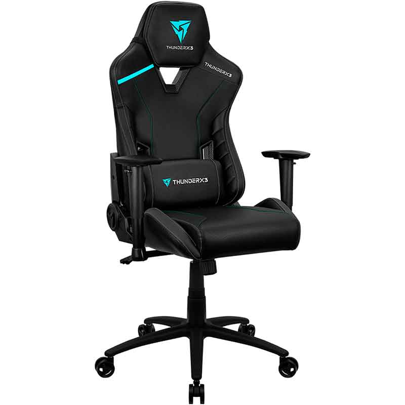 Silla Gamer eSports THUNDER X3 TC3 Jet Cuero Espuma 