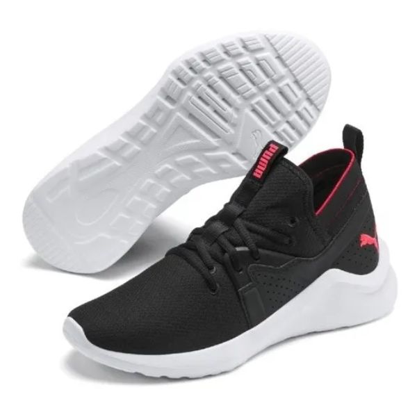Tenis Puma Emergence Mesh Negro/rosa 193093 03