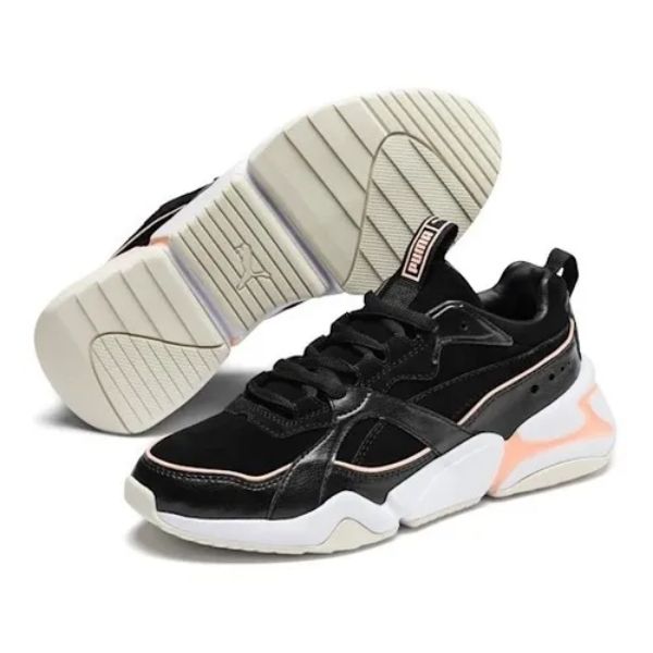 Tenis Puma Nova 2 Suede Negro 370959 01