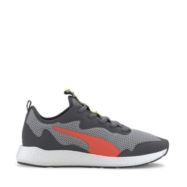 Tenis Puma Nrgy Neko Skim Gris/naranja Neon 192621 10