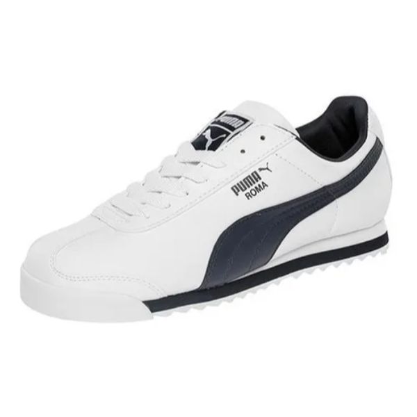 Tenis Puma Roma Basico Blanco Marino 353572 12