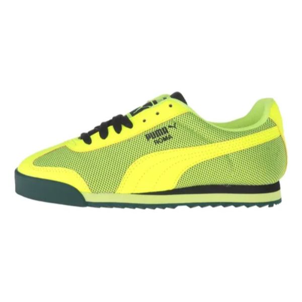 Tenis Puma Roma Hm Jr Verde Neon 362243 02