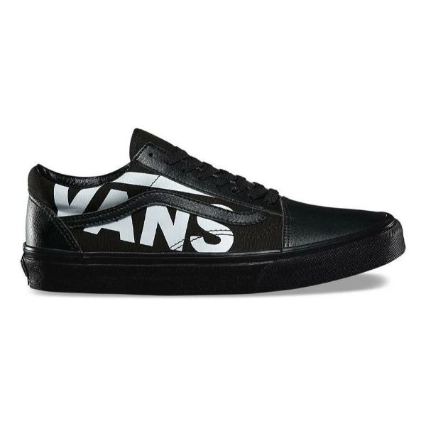 Tenis Vans Old Skool Big Logo Negro/blanco 1qw7
