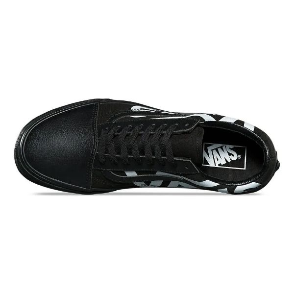 Tenis Vans Old Skool Big Logo Negro/blanco 1qw7