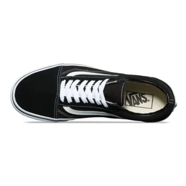 Tenis Vans Old Skool Negro/blanco 3hy28