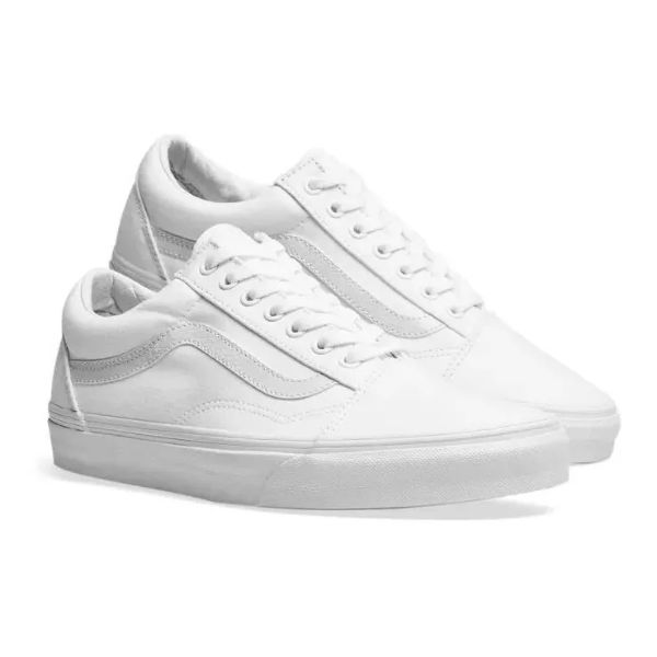 Tenis Vans Old Skool True White 3hw00 Blanco