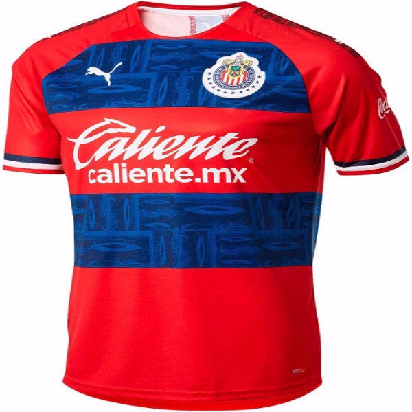 Jersey Puma de las Chivas del Guadalajara de Visitante Roja 2020