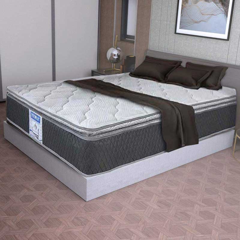 Colchón y Box King Size Sensations Restonic Ortopédico