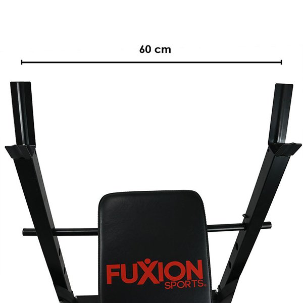 Banca de pesas para pecho y pierna Fuxion Sports HW402(CL) 