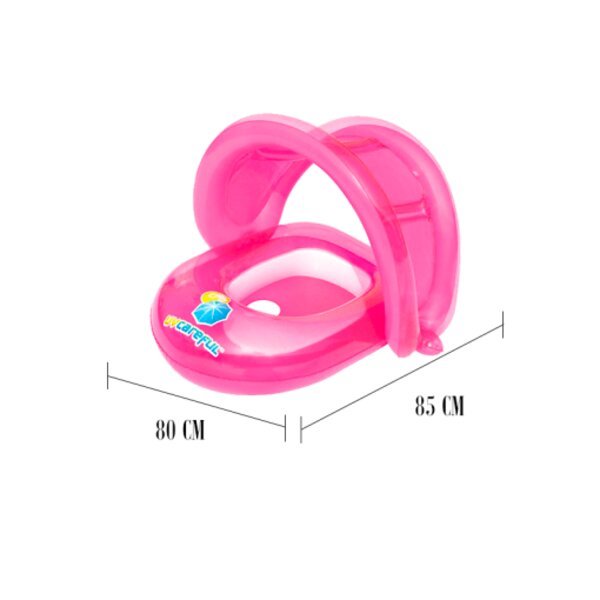 Silla Rosa Inflable para Bebé