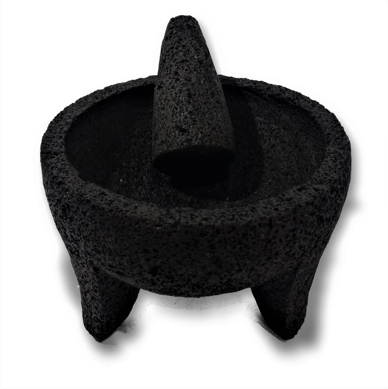 Molcajete Mexicano No.7 Piedra Volcánica