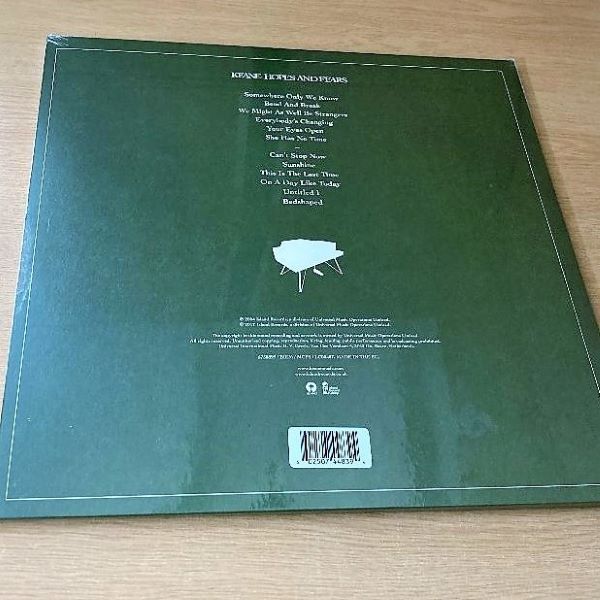 LP Keane ~ Hopes and fears (Limited edition transparent green)
