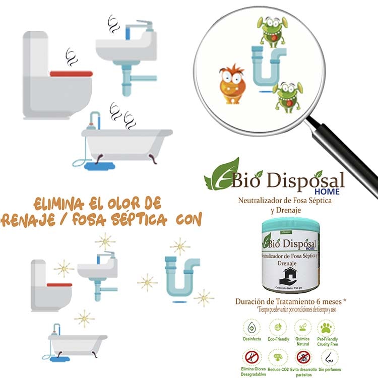 DESINFECTANTE FRUTAS Y VERDURAS Bio Disposal 250 grs