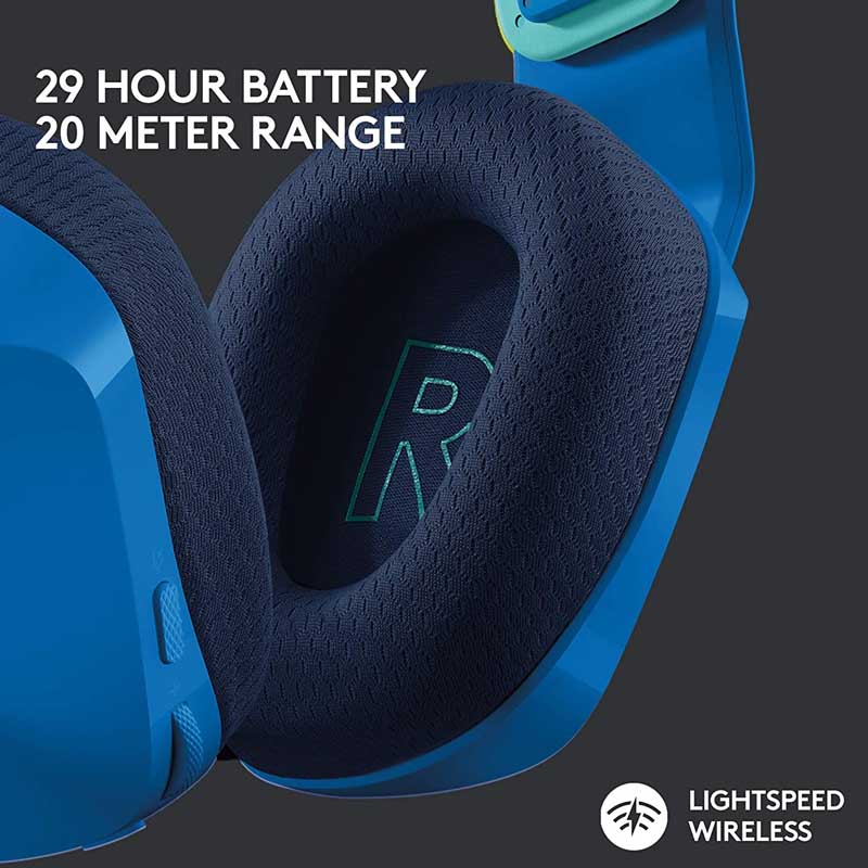 DIADEMA LOGITECH G733 LIGHTSPEED WIRELESS RGB AZUL PC/MAC/PS4 981-000942.