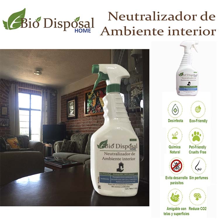 Desinfectante en Ambiente Interior y superficies Bio Disposal 4LTS