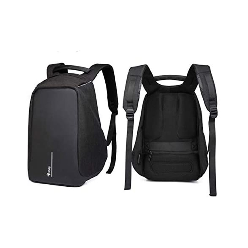mochila stylos antirrobo compartimento usb con cable incluido stabap1b negro