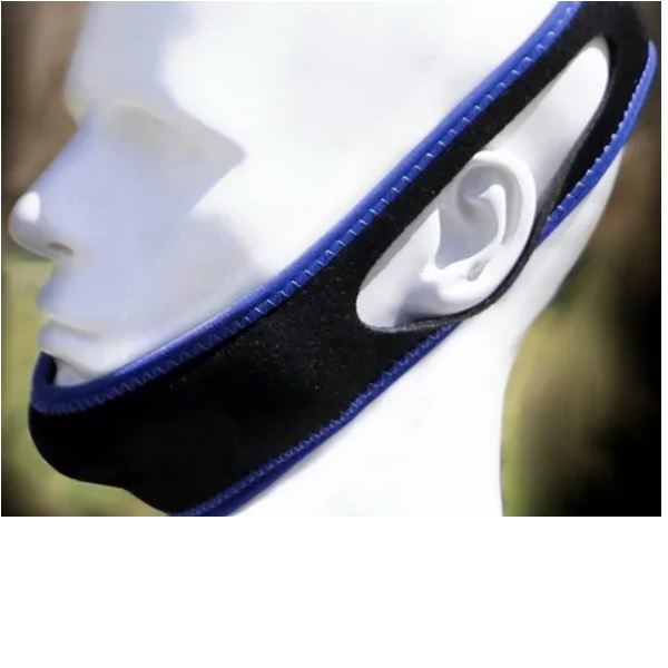 Banda Antironquidos Mentonera Ajustable para No Roncar