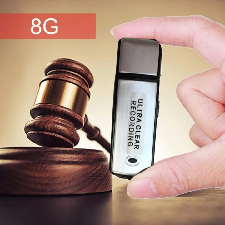 Microfono Espia Usb Espía Grabadora Voz 8gb Hasta 19 Horas
