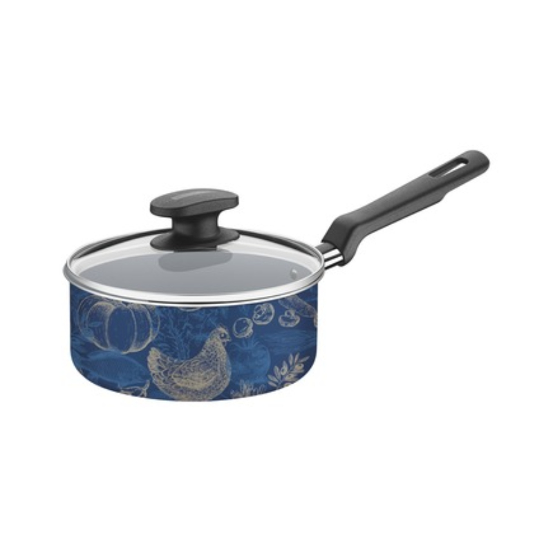 Batería de cocina Tramontina Alabama 27899/398 8 piezas Azul END1D