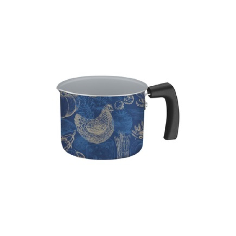 Batería de cocina Tramontina Alabama 27899/398 8 piezas Azul END1D